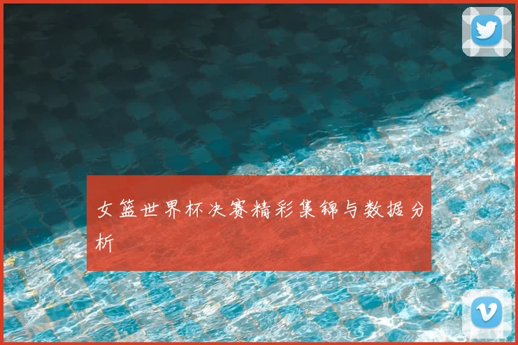 女篮世界杯决赛精彩集锦与数据分析